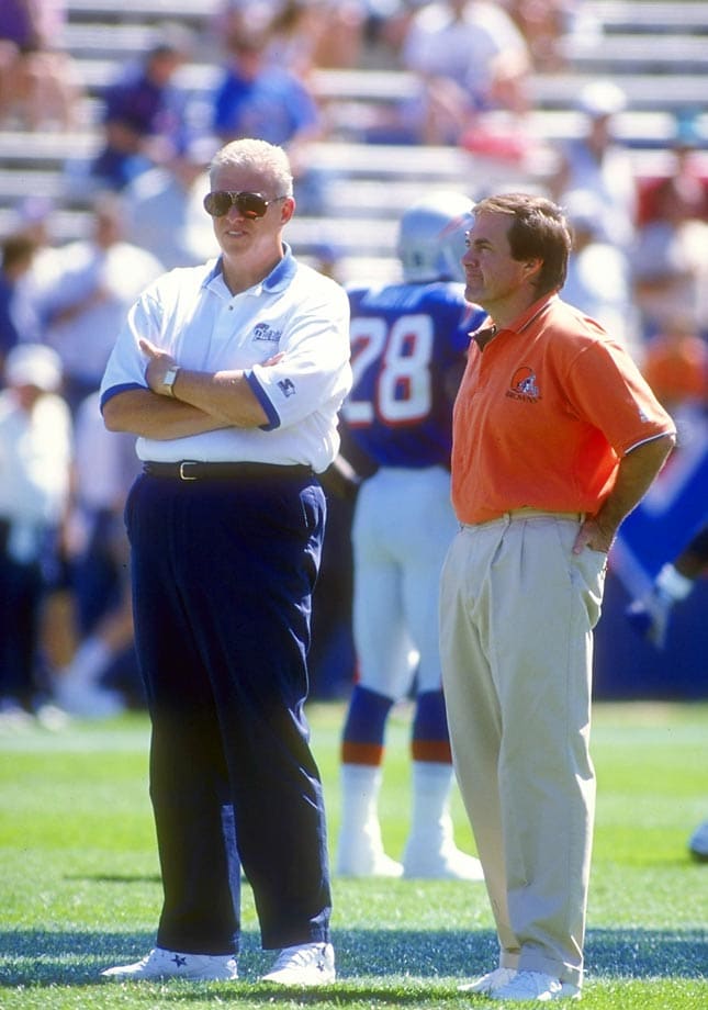 Hot Clicks Bill Parcells vs. Bill Belichick Sports Illustrated