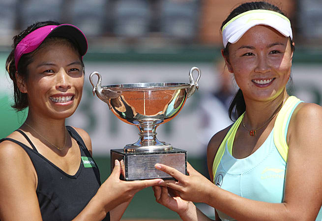Peng and Hsieh win French Open women's doubles Sports Illustrated