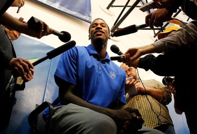 Michael Kidd-Gilchrist's shot, voice both work in progress - Sports ...