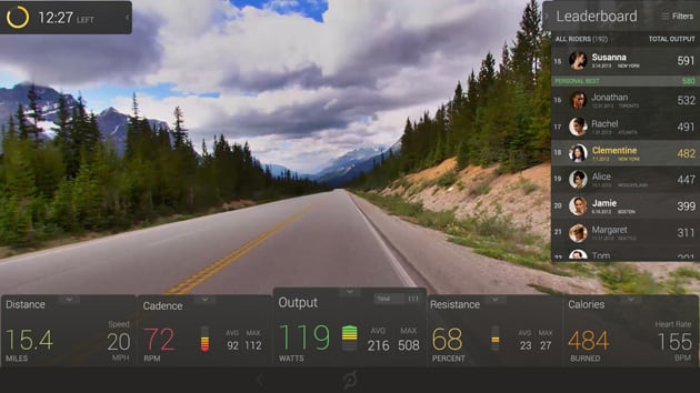 peloton stationary bike