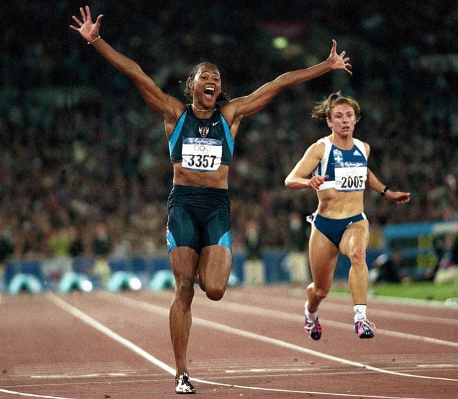 Marion Jones Timeline Sports Illustrated