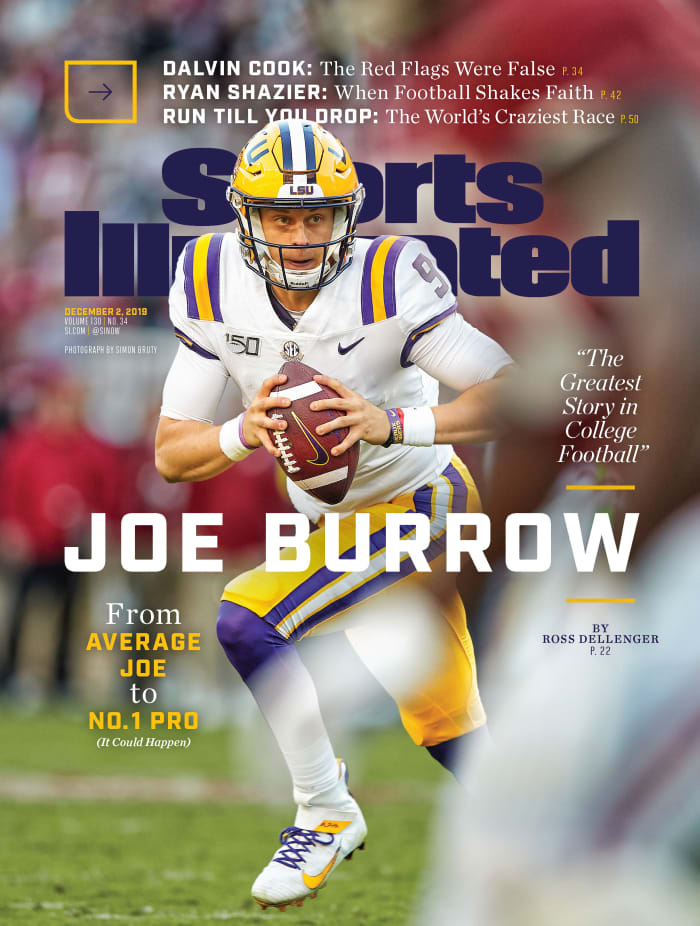Joe Burrow LSU Sports Illustrated Cover