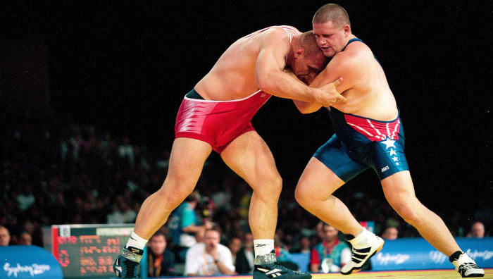 Gardner won his cherished (and oft-photographed) gold by beating the seemingly unbeatable Karelin.