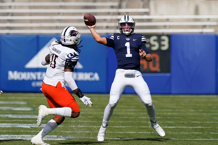 BYU Football Releases Depth Chart Against Houston BYU Cougars On 