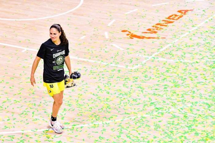 While leading the Seattle Storm to a championship inside the Wubble, Bird organized her league against Loeffler.