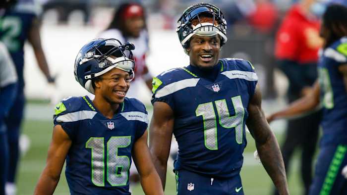 Seahawks Tyler Lockett DK Metcalf Fantasy Football