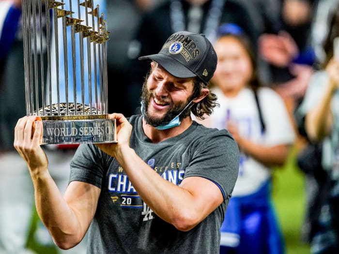 Dodgers' Clayton Kershaw learning to live as World Series champ