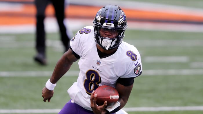Lamar Jackson and the Ravens are facing the Titans in the AFC Wild Card Round.