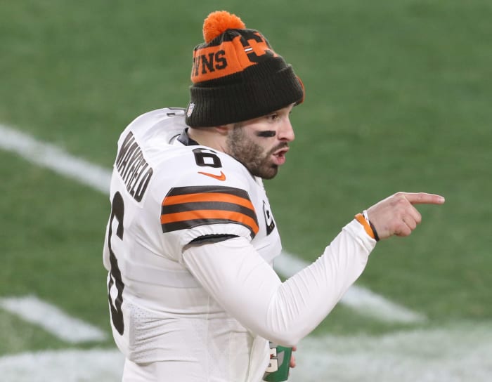 Baker Mayfield made his point at Heinz Field