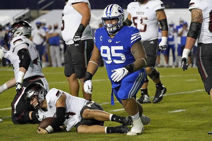 BYU Football Khyiris Tonga Invited To The NFL Combine BYU Cougars On 