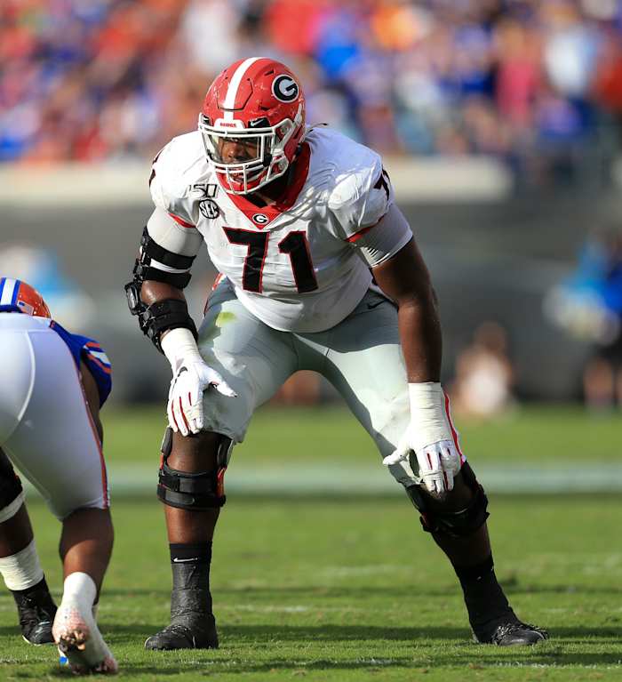2020 PFF draft position rankings Offensive tackles Sports