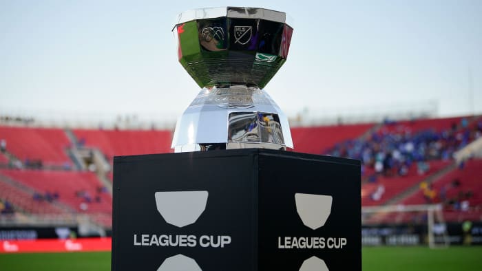 The Leagues Cup trophy