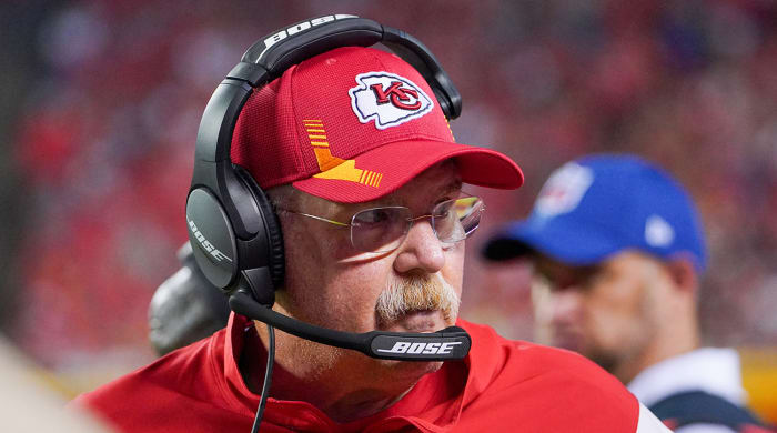 Andy Reid with the Chiefs.