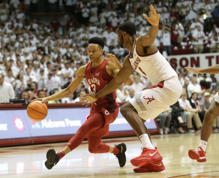 Jordan Shepherd while at Oklahoma