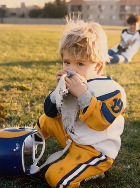 Brennan was football-obsessed as far back as his parents can remember.