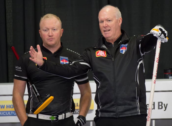 Steve a Glenn Howard • Michael Burns-Curling Kanada