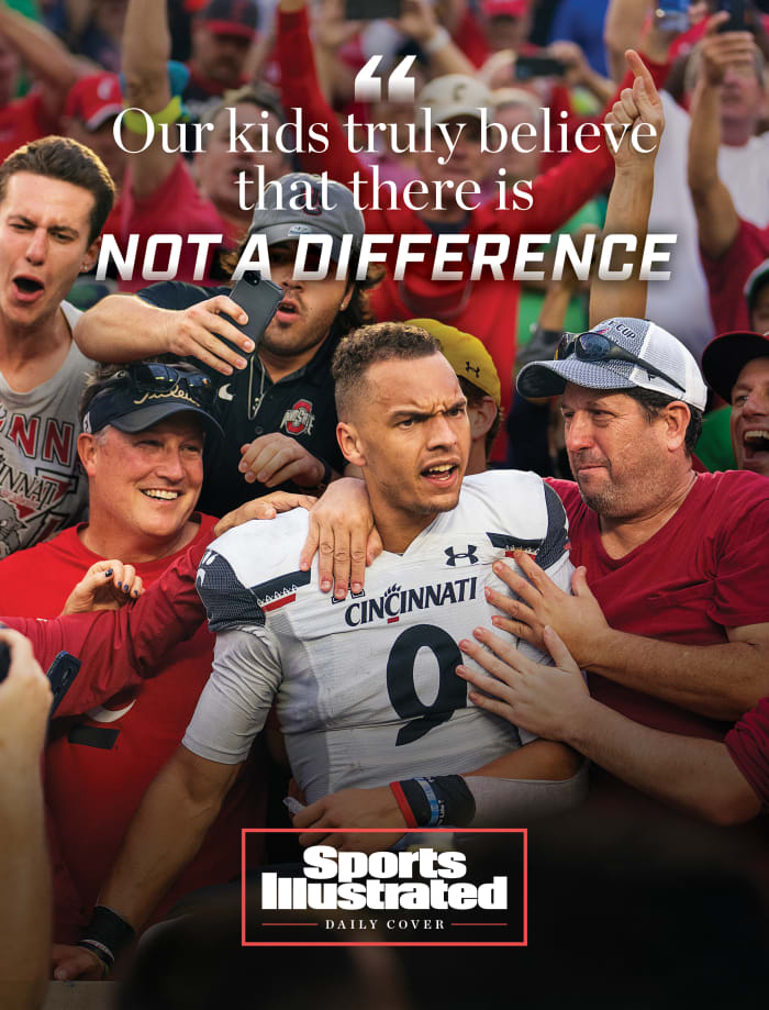 Daily Cover: Desmond Ridder surrounded by Cincinnati fans