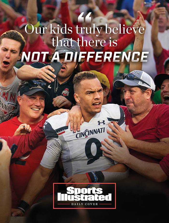 Daily Cover: Desmond Ridder surrounded by Cincinnati fans