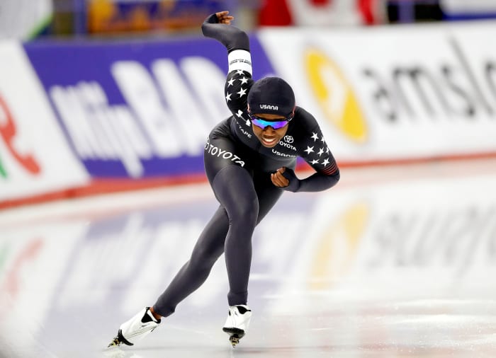 Hoewel ze pas op 24-jarige leeftijd met kunstschaatsen begon, is Jackson vastbesloten om een ​​Olympische erfenis op te bouwen op de schaatsen.