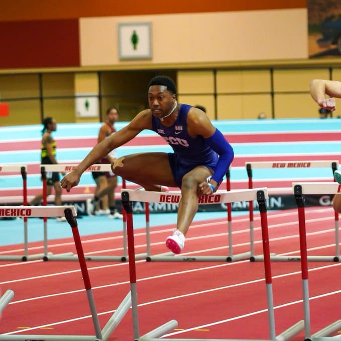 TCU Track & Field Recap Du out jumps the world for a record! Sports