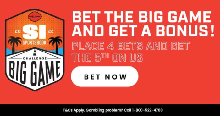 Get a FREE bet for Super Bowl LVI from SI Sportsbook