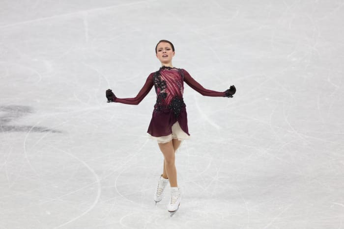 After Valieva collapsed, Shcherbakova won gold in women's figure skating.