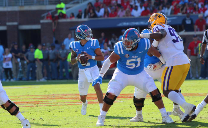 Matt Corral Ole Miss vs LSU