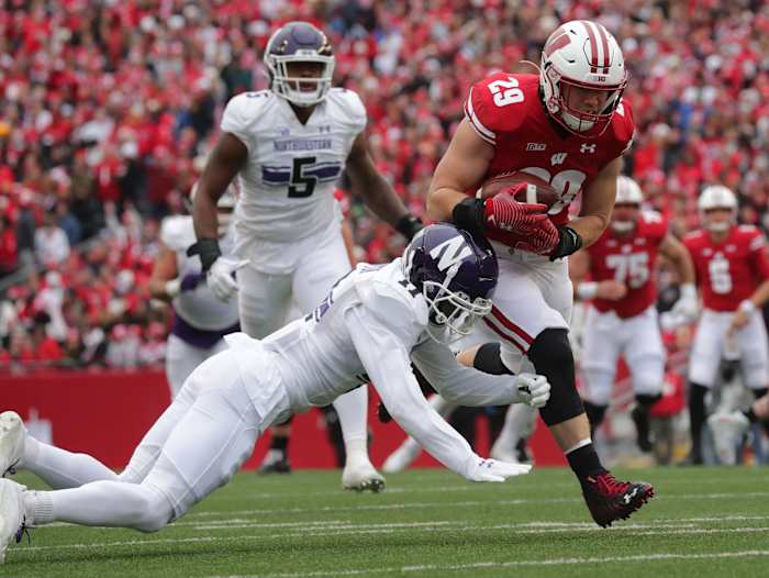 Wisconsin football spring questions the running back position Sports
