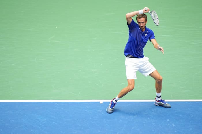 Medvedev became the world’s No. 1 men’s tennis player the week Russia invaded Ukraine.