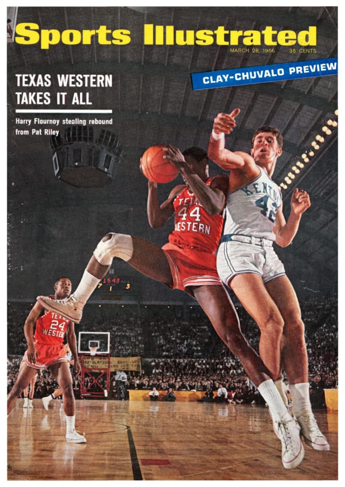 Texas Western on the cover of Sports Illustrated in 1966