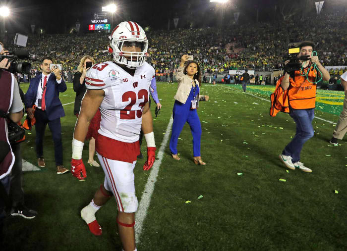 Four former Wisconsin running backs make ESPN's Top 100 list Sports