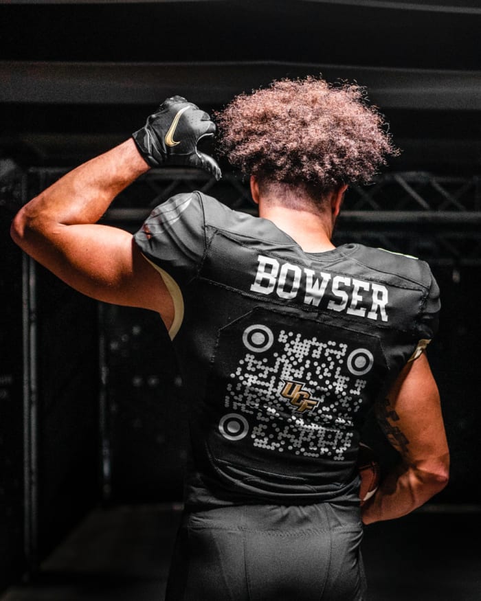 UCF football Spring jerseys feature QR codes as part of NIL push