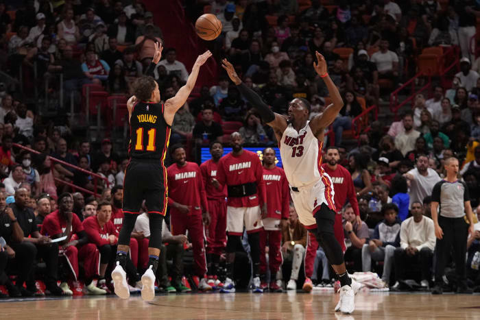 Bam Adebayo Miami Heat - Trae Young Atlanta Hawks