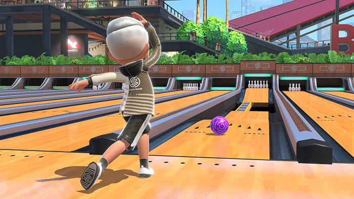 Bowling sportif sur Nintendo Switch