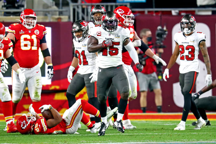 Buccaneers Devin White gegen Kansas City Chiefs