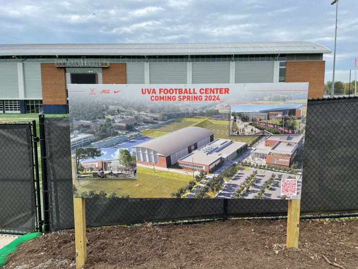 Carla Williams New Virginia Football Operations Center Construction to