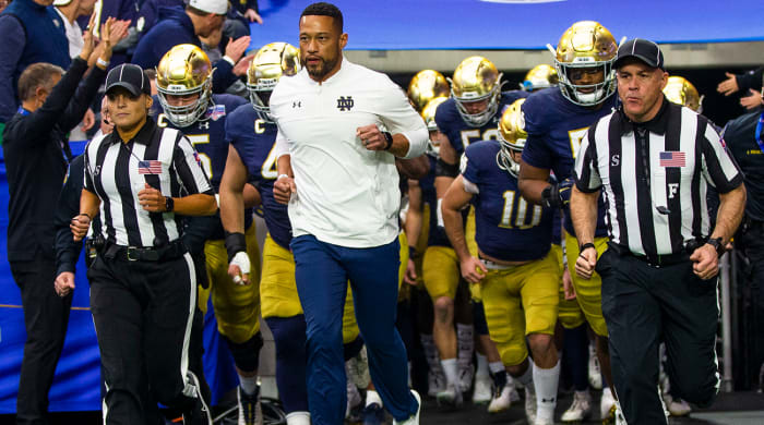 Marcus Freeman is changing the culture at Notre Dame.
