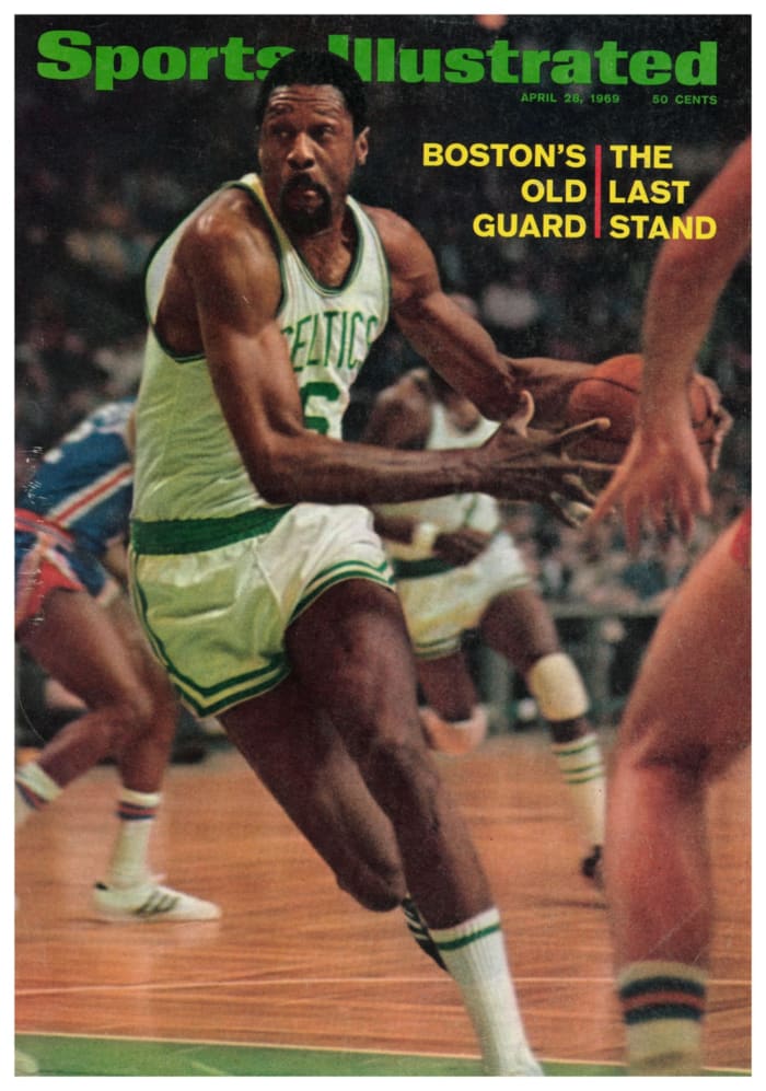 Bill Russell en la portada de Sports Illustrated en 1969