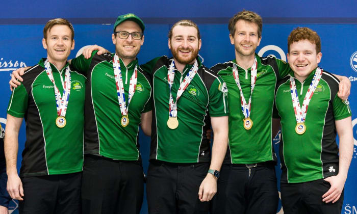 Vyrų auksą laimėjo Airija • Lino Žemgulio nuotr