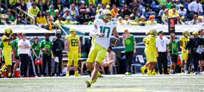 Bo Nix Oregon Spring Game