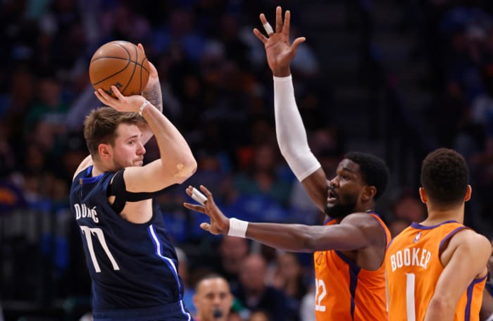Doncic can beat teams in many ways, including with his passing.