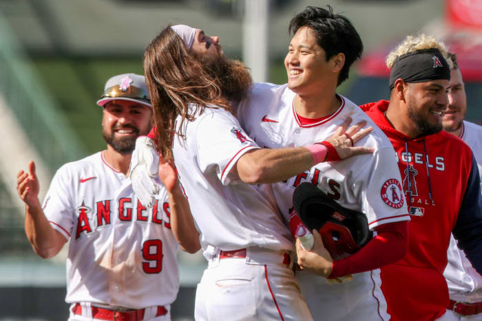 “Whoa, all right, Sho, you got a funny side,” Marsh said when he first experienced Ohtani the prankster.