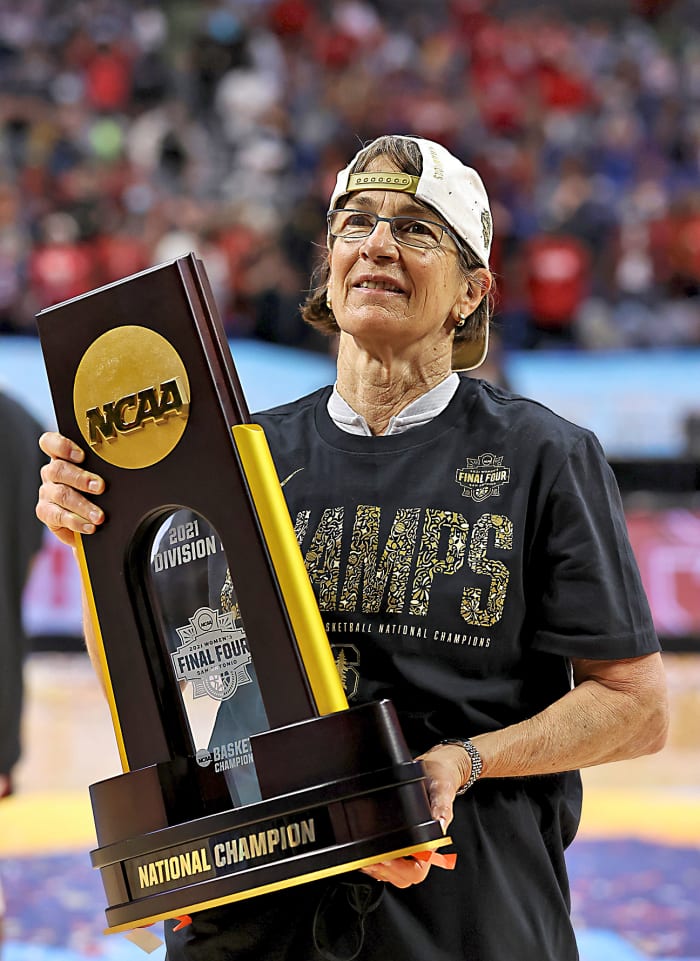 VanDerveer owns the most wins in women’s college basketball history and is paid upward of $2 million a year.
