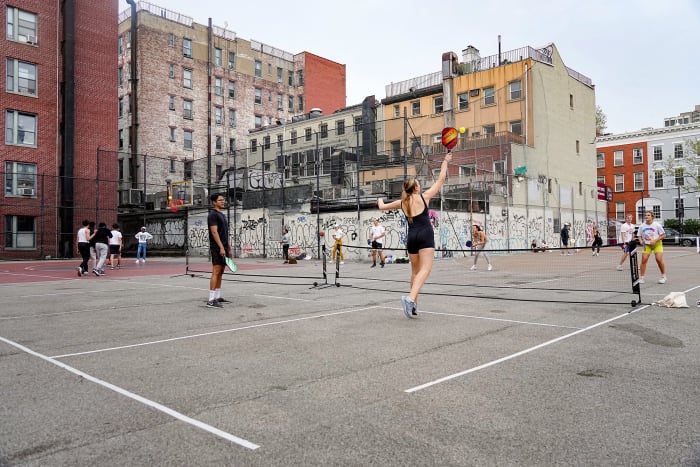 Pickleball’s pervasiveness is felt at tennis clubs—and on blacktop, too; anywhere you can set up a net.