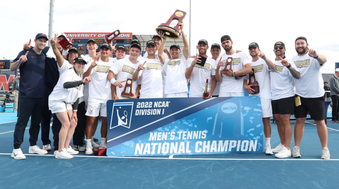 Virginia Cavaliers 2022 NCAA Men's National Tennis Champions