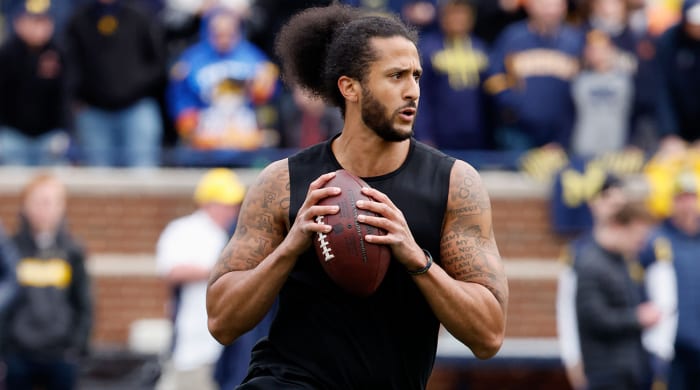 Colin Kaepernick worked out for the Raiders last week.