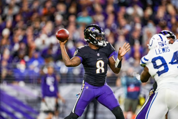 Ravens QB Lamar Jackson back in MVP talk