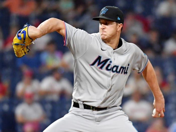 Marlins lefthander Trevor Rogers has been one of the best pitchers in baseball over the first two months of the season.
