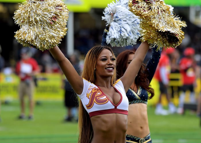 Washington cheerleader Candess Correll at the 2019 Pro Bowl