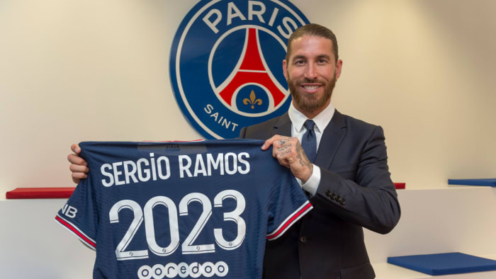 Sergio Ramos signs with PSG in free transfer